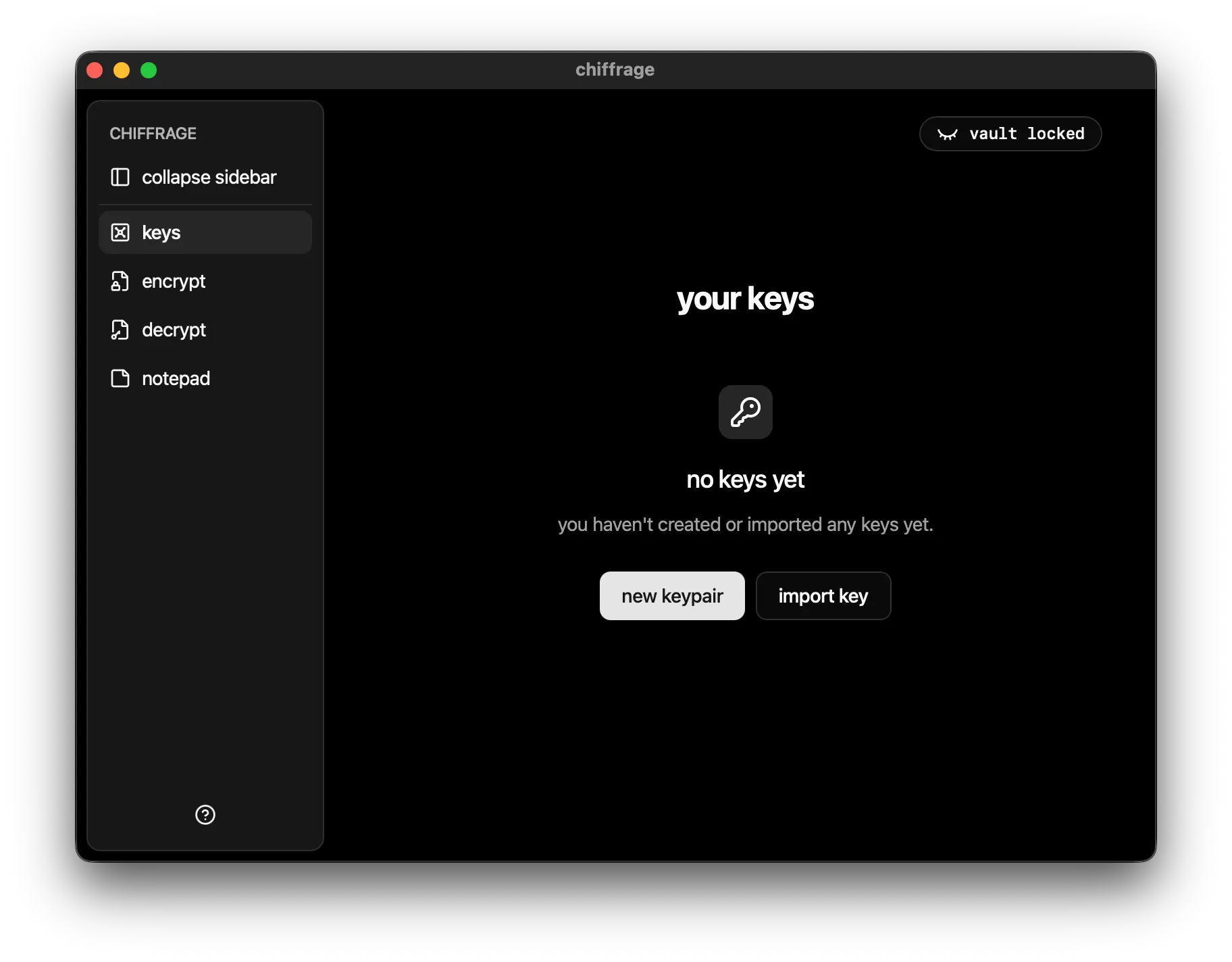 home page